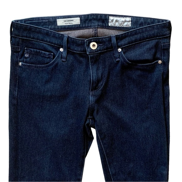 Adriano Goldschmied size 25R dark wash low rise the leggings super skinny luxe - Picture 4 of 10